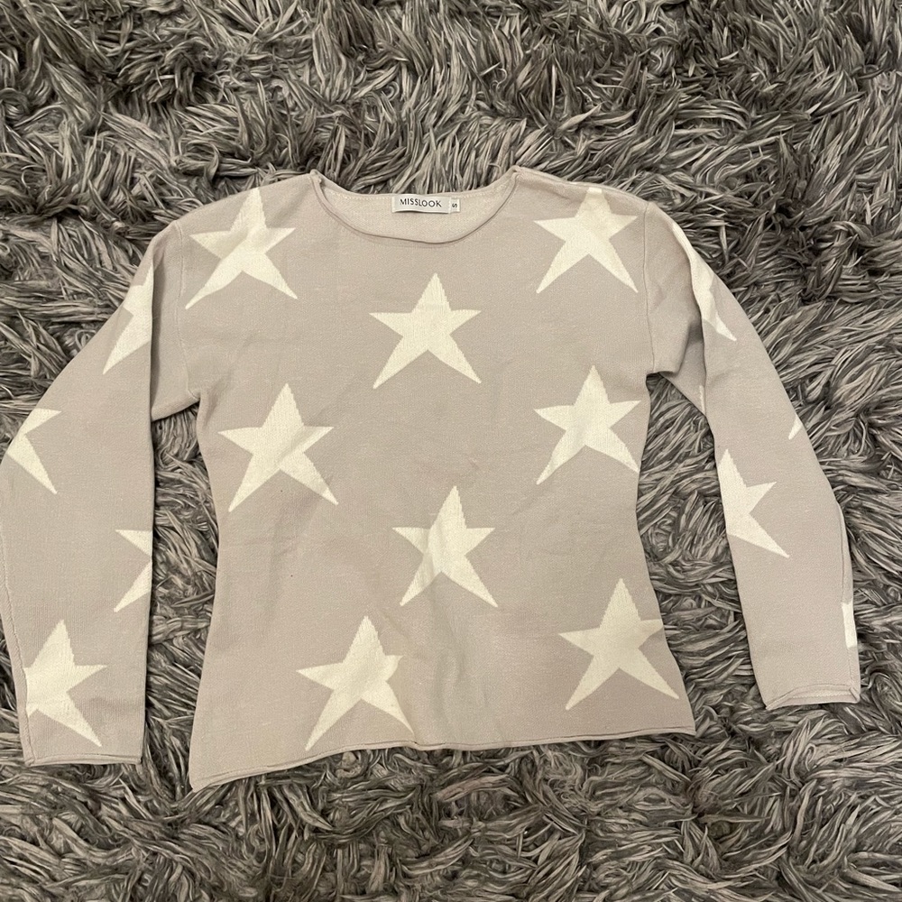 Womens grey sweater size Small